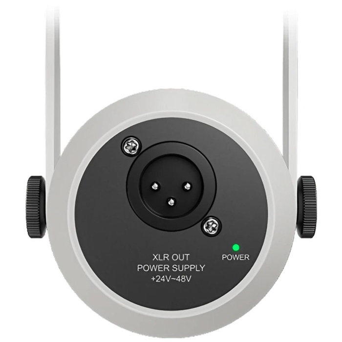 Relacart 12 0015 PM3 Dinamik Podcast Konferans Yayın Mikrofon Preamplifikatör (Beyaz) | Modern Tasarım Net Konuşma Sesi